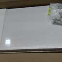 upsimples 23.6" Long Floating Shelves for Wall, Room Decor Set of 2, White, 23.6in