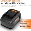ANTRobut 3.5Ah 32V WA3537 Lithium Battery for Worx 32V Tools WG175.1 WG275 WG575.1 WG924.4 Replacement Worx 32V Battery