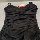 Popilush Women's Shapewear Maxi Dress Corset Ruched Bodycon Elegant Formal Cocktail Evening Dresses, M, Black