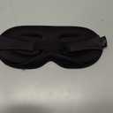 Sleep Mask for Men Women - 100% Blackout Eye Masks for Sleep - 3D Soft Sleeping Mask for Side Sleepers - Zero Pressure Lash Extensions Eye Cover Shade for Airplane Travel Essentials, Black