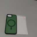 Miracase for iPhone 16e case & iPhone 17e Case for MagSafe [with 29H+ Screen Protectors] TOP Military-Grade Protection Shockproof with Velvet Touch for iPhone 16e/17e Phone Case 6.1", Dark Green