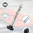 Traction Board Mount Pins Compatible with X-Bull/Fieryred/Bunker Industri, Fit for All Recovery Tracks with 4.72"~6.69" (12~17cm) Hole Spacing