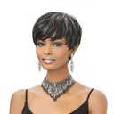 Pixie Cut Wig Short Wigs for Black Women Short Pixie cut Wigs for Black Women (Black Mixed With Grey)