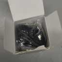 12 Pack Heavy Duty Curtain Weights Heavy Tablecloth Weights Ball with Metal Clip for Outdoor Tables Shower Curtain Flag (Black)