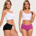 Incontinence Underwear for Women 100ml Heavy Flow Leak Proof Panties High Waisted Cotton Period Washable 3 Pack Large