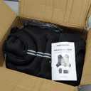 PACEARTH Weighted Vest 30lb Weight Vest with Reflective Stripe, Body Weight Vests Adjustable for Men, Women Workout, Strength Training, Running, Walking, Jogging (Black)