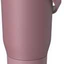 BrMate Resa 35oz 100% Leakproof Travel Tumbler with Handle & Straw | Flexible Soft Sip Straw | Silicone Sleeve for Durability | Stainless Steel | Cup Holder & Travel Friendly | (Rose Taupe)