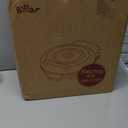 Bear 11.8'' 1500W Electric Smokeless Indoor Grill with Adjustable Temp, Quesadilla Maker Nonstick Pan for Breakfast, Lunch, Dinner