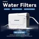 Portable Water Filter with Hybrid and RO Filter, Hiking Water Purifier System for Camping, Survival Gear Purification for Drinking