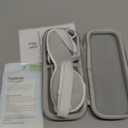 Aroma Season Vibrating Heated Eye Mask for Dry Eyes, 3000mAh Cordless Warm Eye Compress for Stye, Blepharitis, Rechargeable Electric Eye Heating Pad for MGD, Included Hygienic Eyelid Sheets