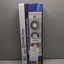 Comfort Zone Triple Window Fan with Adjustable Thermostat | 3-Speed High-Velocity Cooling | Horizontal or Vertical Manual Control | Fits Double Hung Windows (Min 25" x 8") | Fully Assembled | White