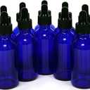 Vivaplex 12, Cobalt Blue, 1 oz, Glass Bottles, with Glass Eye Droppers