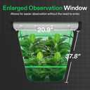 VIVOSUN PRO Grow Tent 2x4 Indoor Grow Tent with Thick 1 inch Poles Strengthened High Reflective Mylar Oxford Fabric Extra Hanging Bars & High CFM Kit for Hydroponics Indoor Plant for AeroLight A200SE