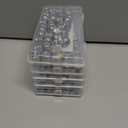 5 x 20Pieces 1/2"-13 Inch Nylon Lock Nuts,SpzcdZa 304(A2-70) Stainless Steel LockNuts for Industrial and Construction Fasteners;Standard Metric Thread Nylock Nuts