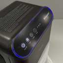 Dehumidifiers for Home, Up to 800 Sq.ft, 86oz Water Tank, Dehumidifiers for Bedroom with Essential Oil Diffuser, 7 Color LED Light, 24H Timer, Auto Shut-off, Ideal for Bathroom Basement Closet RV (Black)