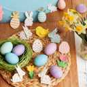 Harloon 500 Sheets Easter Origami Paper 20 Styles 6 Inch Pastel Double Sided Preprinted Easter Bunny Pattern Folding Paper Crafts Arts for School Class Holiday Scrapbook Decor Easy Fold for Beginner