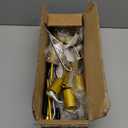 Modern Chandelier Ceiling Light Fixture Sputnik Chandeliers Gold and Black Farmhouse Chandelier Over Table 12-Light Height Adjustable Chandeliers for Dining Room, Living Room,Kitchen Island