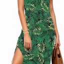 Women's Summer Midi Dress 2025 Sleeveless Floral Print Split Casual Bodycon Long Beach Sundress Travel Vacation Outfits (XXL)