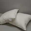 Leeden 18 x 18 Pillow Inserts (Set of 2) - Throw Pillow Inserts with 100% Cotton Cover - 18 Inch Square Decorative Pillows for Sofa, Couch, Bed and Home Decor