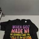 When God Made Me He Grinned and Said This'll Be Fun Humor T-Shirt, XL