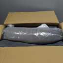 Heated Cat House for Outside,Dual Camera Mounts,100% Weatherproof & Extremely Insulated,Elevated Feral Cat Shelter with Escape Door,Waterproof Eaves for Outdoor Stray Barn Cat(Dark Grey,S)