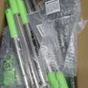 TOOGE Larger Pooper Scooper, Dog Pooper Scooper for Large Medium Small Dogs Heavy Duty Long Handle Metal Tray Rake Shovel Set for Yard Grass