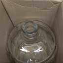 Geo Sports Bottles 3 Gallon Round Glass Carboy Fits 30mm Cork Finish or 55mm Push Cap Home Brew (Clear Glass) (BT3GG)