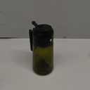 YARRAMATE 16oz/470ml Light-Blocking Dark Oil Sprayer for Cooking, 2 in 1 Olive Oil Dispenser Bottle for Kitchen, Premium Dark Green Glass Oil Bottle, Food-Grade Oil Mister for Air Fryer, BBQ (Black)