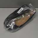 Naturalizer Womens Flexy Comfortable Slip On Round Toe Ballet Flats , Black Leather, 10 W US