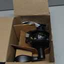 Gobrico Matte Black 1 Pack Privacy Door Handle, Interior Keyless Lever for Bedroom Bathroom, Reversible Wave/Drop Style Door Knob