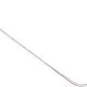 PrettyHome L Shapaed Bathroom Bathtub Corner Shower Curtain Rod Large Space 28"x68",Brushed Nickel Finished