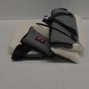 Center Console Dog Car Seat for Small Dogs, Dog Booster Seat with Upgraded Safety Tethers, Detachable Washable Pet Car Seat Travel Bed Under 25lbs(Grey)