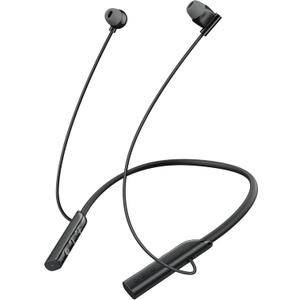 Oraimo NeckLite Wireless Neckband Earbuds, Wearable Around Neck Headphones Built-in Microphone, Bluetooth Headset Magnetic Earphones Deep Bass, Ultra-Lightweight Comfort, 30H Playtime, Black