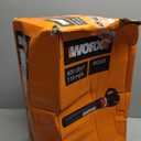 WORX 12 Amp Electric Leaf Blower, Turbine Blower for Lawn Care with 600 CFM & 2 Speed Control, Corded, WG520