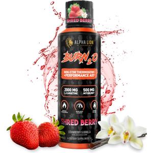 Alpha Lion Burn 2O Shed Berry, Best By: 04/2027