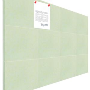 Honoson 12 Pack 47"x35" Large Cork Boards Tiles Alternative Felt Wall Tiles Bulletin Board with Safe Adhesive Cork Board Squares for Walls Organize Home Office Classroom Pin Photo Panels(Sage Green)
