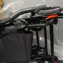 Lightweight Foldable Transport Wheelchair, Portable Travel Wheelchair