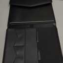 STLYIO Trifold Padfolio - Magnetic Closure. Stretchable Compartment for Tablet, Documents. Elastic Pockets for Phone, Gadgets, Passport, Travel Documents. Letter-Sized Notepad and Gift Box Included. (Padfolio w/ Magnetic Clasp (12.5" x 10.2" x 1.6"), Black)