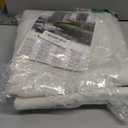 UHITECH Cream Curtains Window Linen 100% Blackout Curtains for Bedroom Thermal Black Out Drapes for Living Room Nursery Kids (Beige, 52W x 90L)