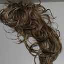 Cosplay Long Ombre Brown Wig 26 Inch Middle Part Synthetic Wig Realistic Gifts Party Wigs for Women Daily Use Colorful Wigs (Chestnut Brown)