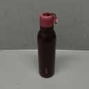 Owala FreeSip Twist Insulated Stainless Steel Water Bottle with Straw for Sports and Travel, BPA-Free, 24-oz, Black Cherry