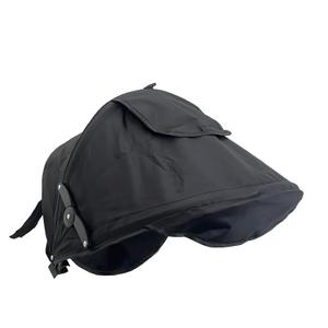 Baby Stroller Sun Shade Cover Stroller Sun Canopy Awning for Pram Pushchair Buggy Parasol Sun Umbrella with Pockets Mesh Window Adjustable Retractable