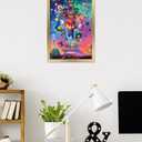 Trends International Nintendo The Super Mario Galaxy Movie (2026) - Official One Sheet Wall Poster, 22.4L x 14.7W, Gold Framed Version