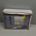 ROSGONIA Oversized King Comforter Slate Blue, 3pcs (1 Boho Comforter & 2 Pillowcases) Lightweight Oversized King Size Comforter Sets Bedding Blanket