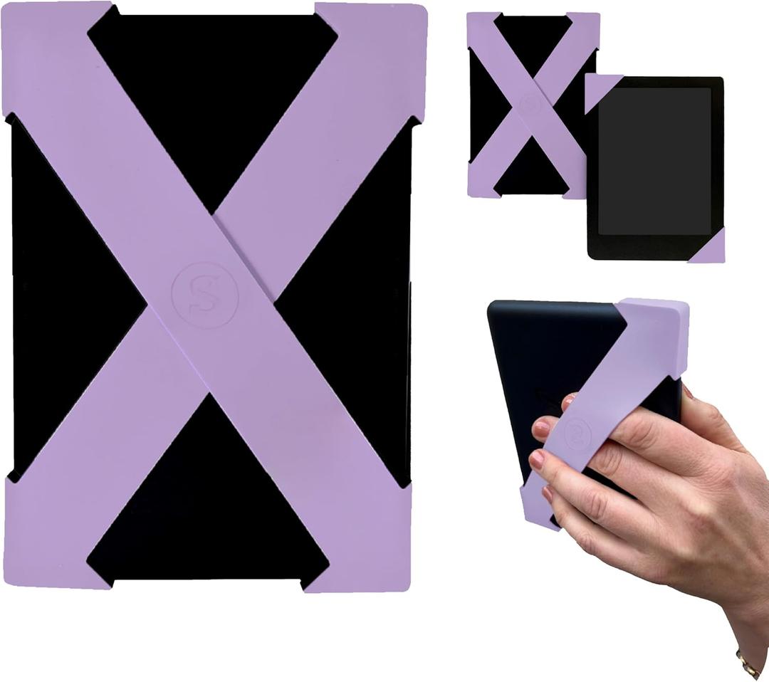 Strapsicle Hand Strap Accessory for Kindles & Kobos - Fits Basic Gen 11 (2022) & Kobo Nia - 2 Straps - Lightweight Grip for Endless Reading Comfort - Small - Lilac (Small - Kindle Basic Gen 11, Lilac)