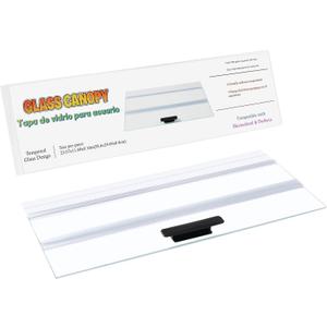 1PCS 23.07x11.69in Tempered Glass Canopy | Aquarium Fish Tank Hoods FITS for 15/20/55-Gallon Aqueon All Glass Marineland Perfecto Aquarium Fish Tank