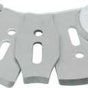 Contour Scraper Long Neck Metal Shaft, Heat Gun Safe with 6 Stainless Steel Blades