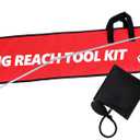 55 Inch Long Reach Tool - Car Tools with J-Hook,Air Wedge Pump,Non-Marring Wedge and Carry Bag,One Piece Design