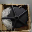 VEVOR Rolling Stools with Wheels, 400 LBS Weight Capacity Adjustable Height Stool with Ultra-Thick Seat Cushion, Swivel Stools Chair for Salon, Bar, Home, Office, Tatoo, Medical, Massage, Black