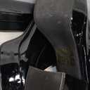 DREAM PAIRS Women's Mid Calf Gogo Boots Platform High Chunky Block Heel Square Toe Ankle Boots (8, Black-pat)